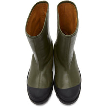 Marni Khaki Pull-On Boots - Bottes Pull-On Marni Kaki - Marni Khaki Pull-on Boots