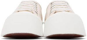 Marni Off-White Canvas Pablo Sneakers