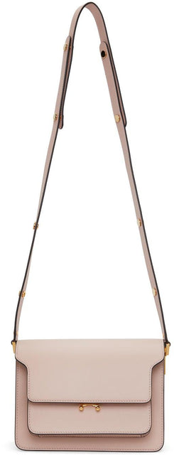 Marni Pink Medium Trunk Bag - Sac de coffre moyen rose marni - 마르니 핑크 중간 트렁크 가방