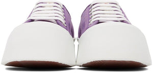 Marni Purple Canvas Pablo Sneakers