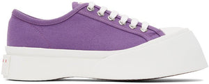 Marni Purple Canvas Pablo Sneakers - Baskets Pablo Pablo Purple Pablo de Marni - 마르니 보라색 캔버스 파블로 스니커즈