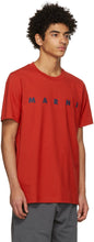 Marni Red Logo T-Shirt