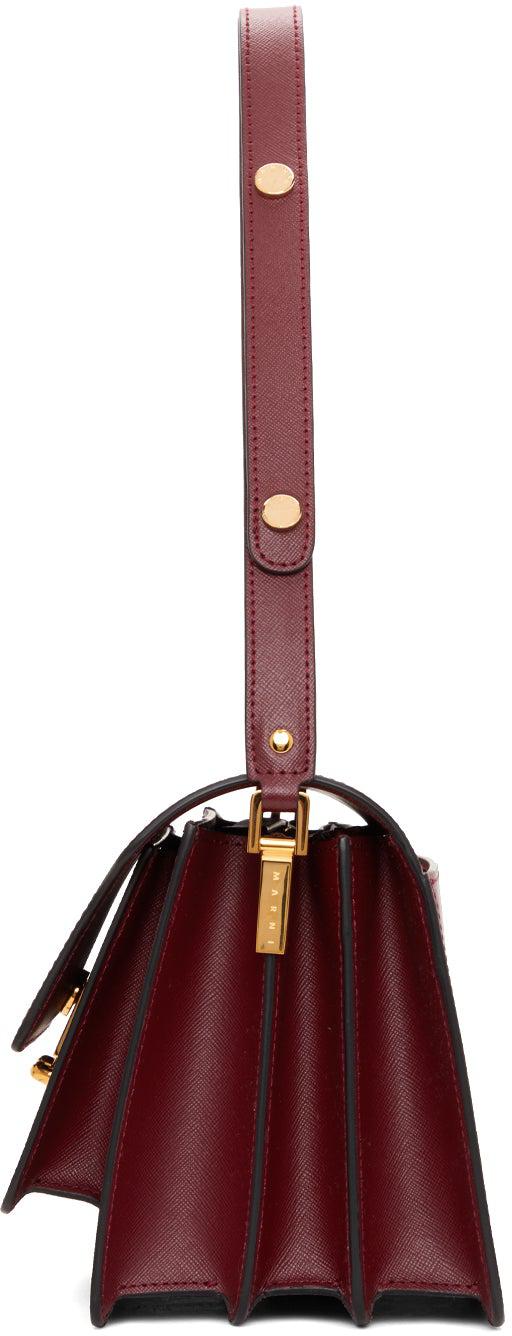 Marni trunk hot sale bag red