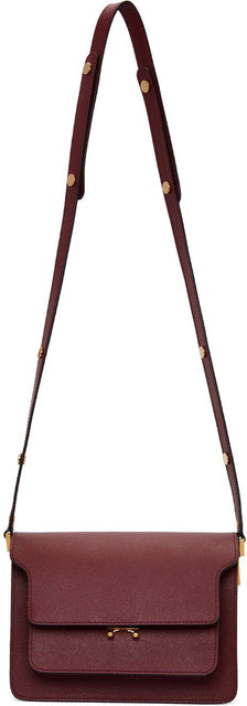 Marni Red Medium Trunk Bag - Sac de coffre moyen rouge marni - 마르니 레드 중간 트렁크 가방