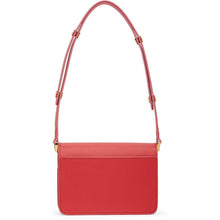 Marni Red Mini Saffiano Trunk Bag