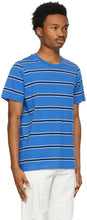 Marni Three-Pack Blue Striped T-Shirts