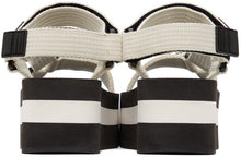 Marni White Embellished Platform Sandals