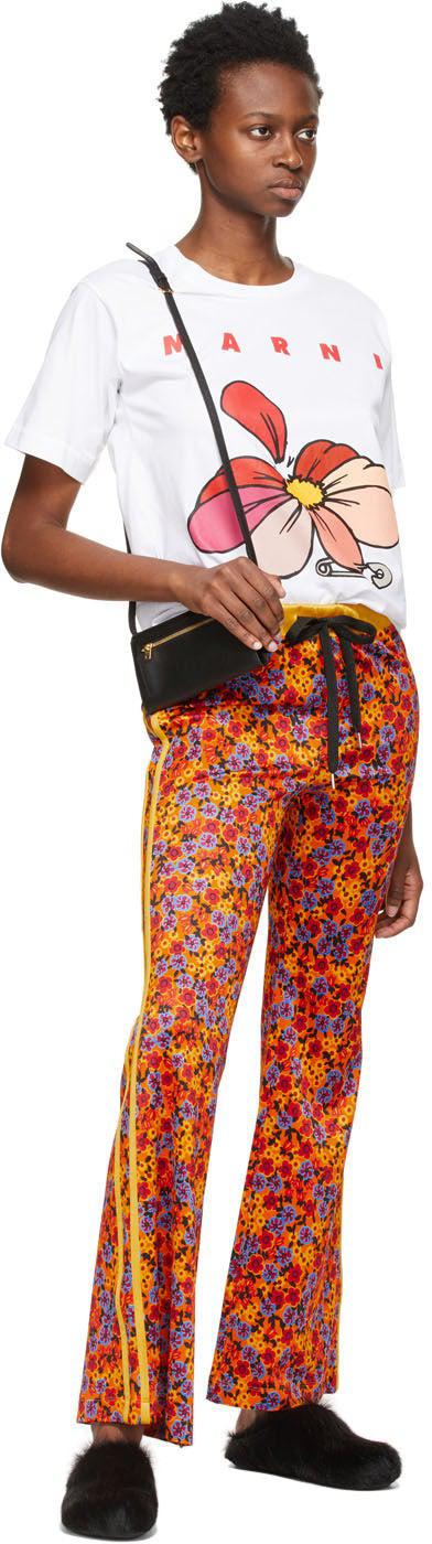 Marni White Flower T-Shirt
