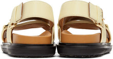 Marni Yellow Fussbett Sandals
