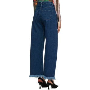 Marques Almeida SSENSE Exclusive Navy Boyfriend Jeans