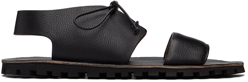 MarsÃ¨ll Black Armata Sandals - Sandales d'armates noires Marsènes - MarsÃ¯lll 블랙 아르마타 샌들