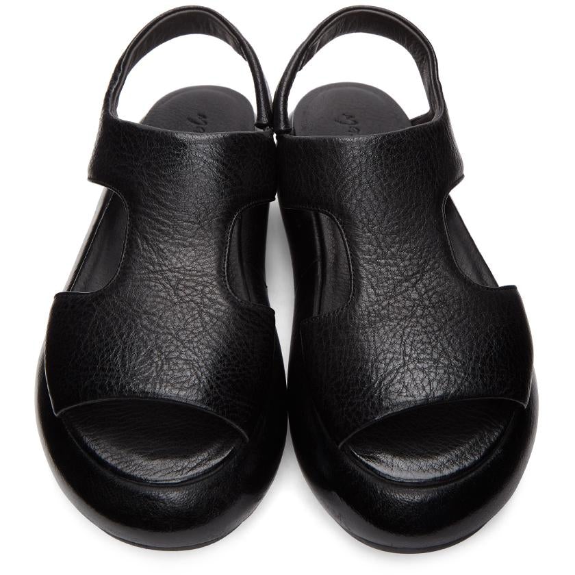 MarsÃ¨ll Black Ciambellona Platform Sandals