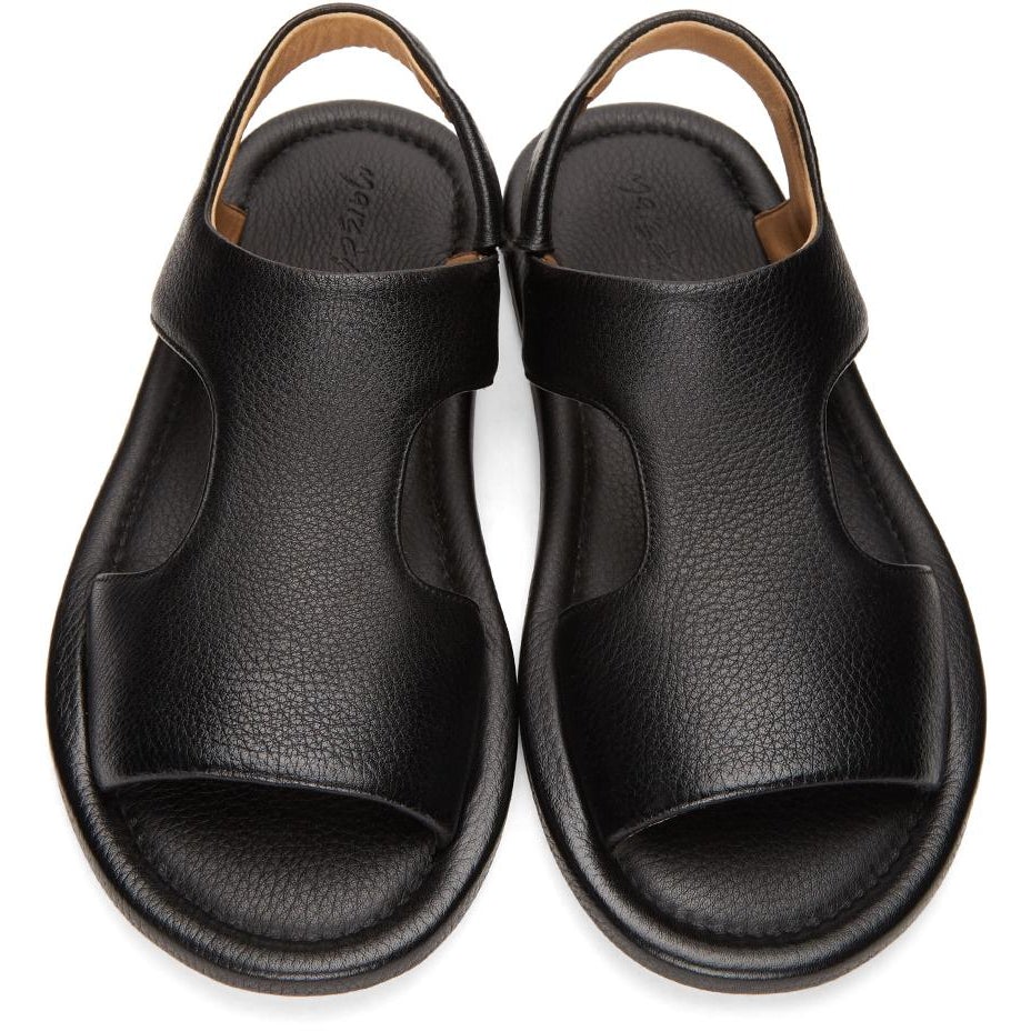 MarsÃ¨ll Black Cornice Sandals