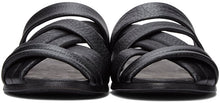 MarsÃ¨ll Black Marcella Flat Sandals