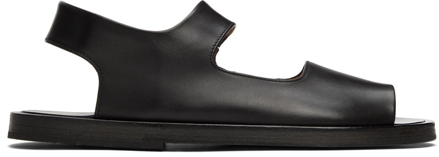 MarsÃ¨ll Black Sandello Sandals - Sandales Sandello Noir Marsènes - MarsÃ¯lll 샌들 블랙 샌들