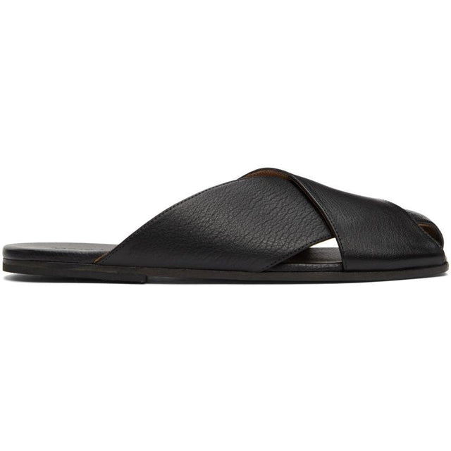 MarsÃ¨ll Black Spatola Sandals - Sandales de Spatola Black Marsènes - MarsÃ¯llll 검은 spatola 샌들