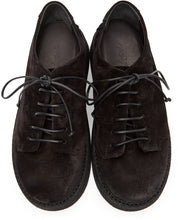 MarsÃ¨ll Black Suede Zampogna Derbys