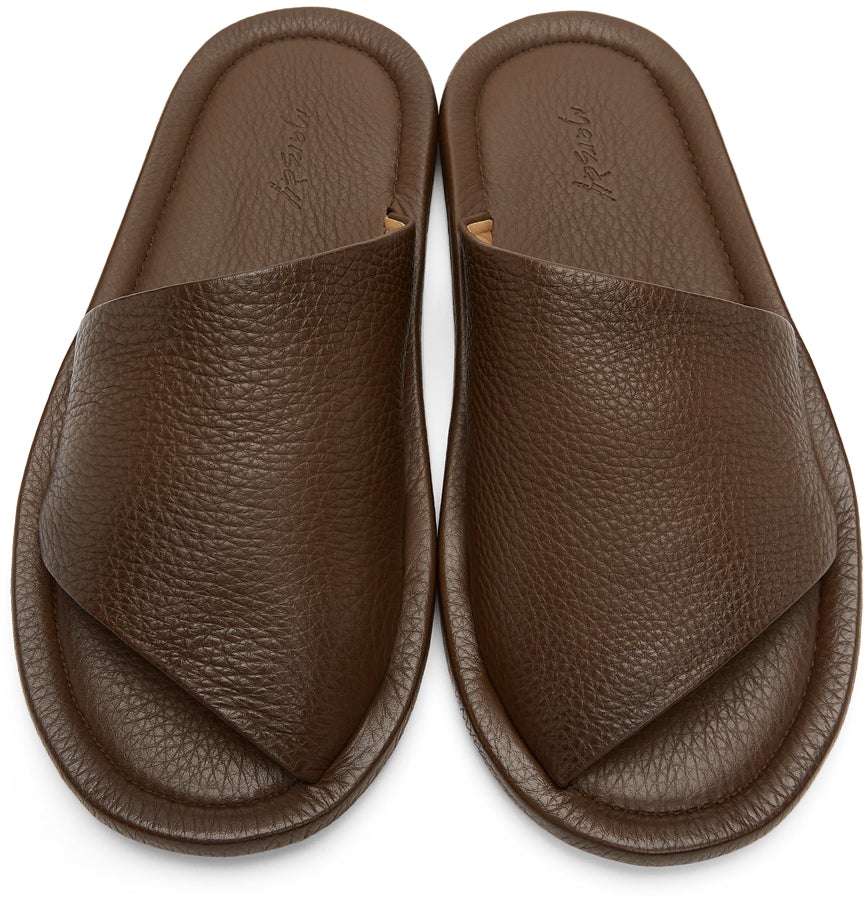 MarsÃ¨ll Brown Cornice Scalzato Sandals