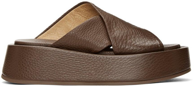MarsÃ¨ll Brown Piattaforma Sandals - Sandales Piattaforma Marsènes Brown - MarsÃƒlll Brown Piattaforma 샌들
