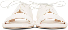 MarsÃ¨ll White Cornice Sandals