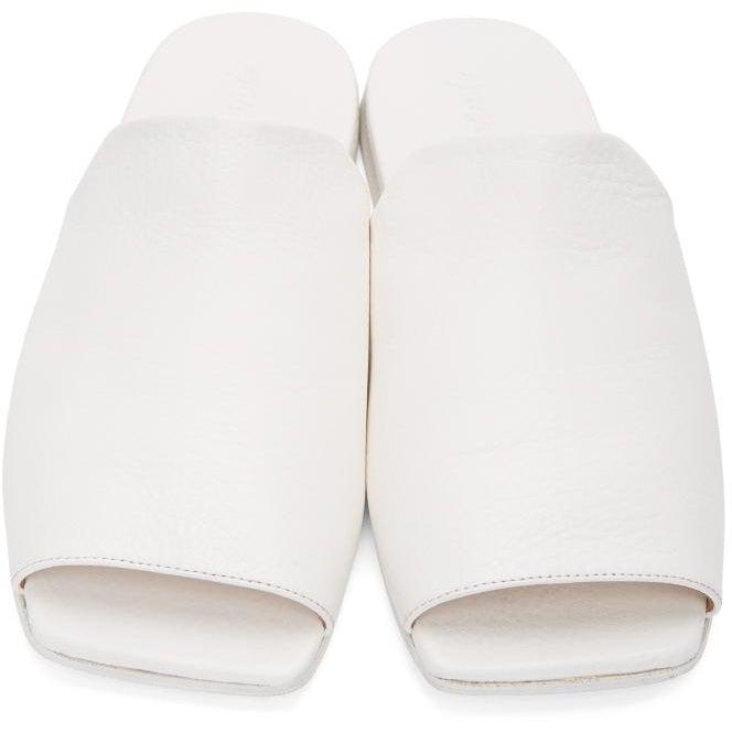 MarsÃ¨ll White Spatola Sandals