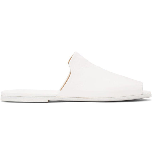 MarsÃ¨ll White Spatola Sandals - Sandales Spatola White Marsènes - MarsÃ¯ll 화이트 스파 폴라 샌들