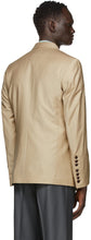 Martin AsbjÃ¸rn Beige Wool Ken Blazer