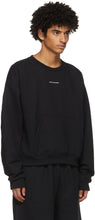 Martin AsbjÃ¸rn Black Cameron Sweatshirt