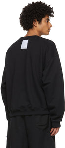 Martin AsbjÃ¸rn Black Cameron Sweatshirt