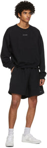 Martin AsbjÃ¸rn Black Cameron Sweatshirt