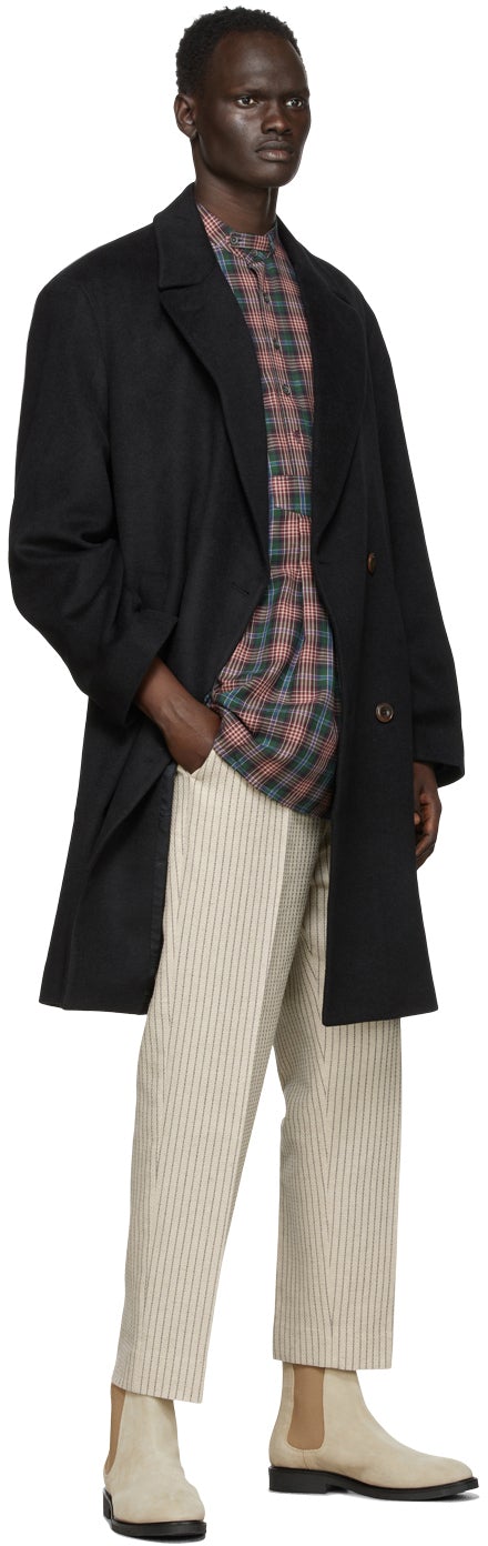 Martin AsbjÃ¸rn Green Check Keith Shirt