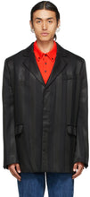 Martine Rose Black Everton Blazer - Martine Rose Black Everton Blazer - Martine Rose Black Everton Blazer