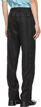 Martine Rose Black Krackel Trousers