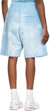 Martine Rose Blue Dye Barambo Shorts