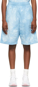 Martine Rose Blue Dye Barambo Shorts - Shorts de barambo de colorant bleu rose martin - Martine Rose Blue Dye Barambo 반바지