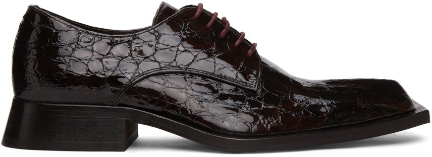 MARTINE ROSE, Brown Men's Laced Shoes