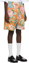 Martine Rose Orange Barambo Shorts