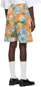 Martine Rose Orange Barambo Shorts