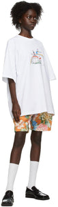Martine Rose Orange Barambo Shorts