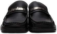 Martine Rose SSENSE Exclusive Black Slip-On Martine Loafers