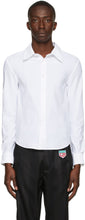 Martine Rose White Anthon Shirt - Chemise Anthon Blanche Blanc Martine Rose - 마르틴 로즈 화이트 안 썬 셔츠