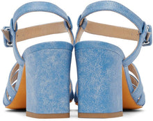 Maryam Nassir Zadeh Blue Palma High Sandals