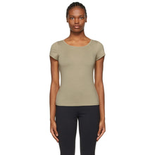 Maryam Nassir Zadeh Khaki Astrid T-Shirt - MARYAM NASSIR ZADEH KHAKI ASTRID T-shirt - Maryam Nassir Zadeh Khaki Astrid 티셔츠