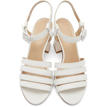 Maryam Nassir Zadeh White Palma High Sandals