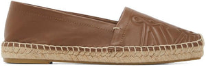 Max Mara Brown Leather Eli Espadrilles - Max Mara Marron En Cuir Eli Espadrilles - Max Mara Brown Leather Eli Espadrilles.