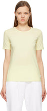 Max Mara Leisure Yellow Vagare T-Shirt - T-shirt Vaga Vagay Jaune Max Mara Loisirs - Max Mara 레저 노란색 Valare T 셔츠
