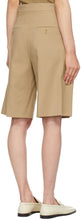 Max Mara Tan Ottuso Bermuda Shorts