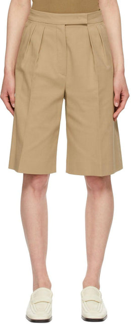 Max Mara Tan Ottuso Bermuda Shorts - Max Mara Tan Ottuso Bermuda Shorts - Max Mara Tan Ottuso Bermuda 반바지