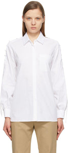 Max Mara White Osteo Shirt - Max Mara Blanc Osteo Shirt - Max Mara White Osteo Shirt.