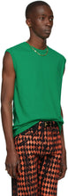 Maximilian Green Logo Tank Top